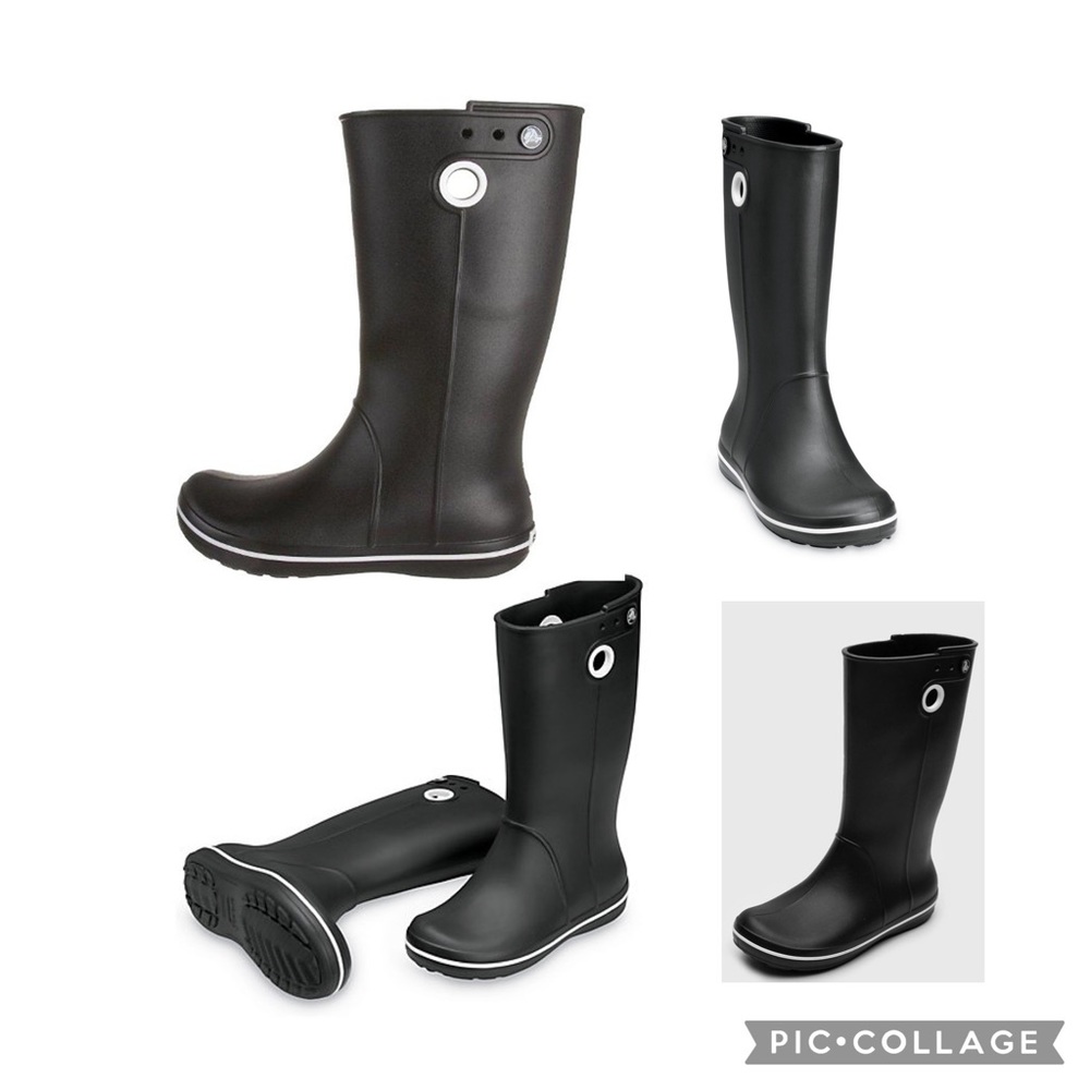 Crocs jaunt tall women rain boots/ women’s crocband jaunt tall rain boot
